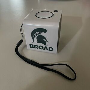 Michigan state university MSU Eli broard college of business Bluetooth Speaker.